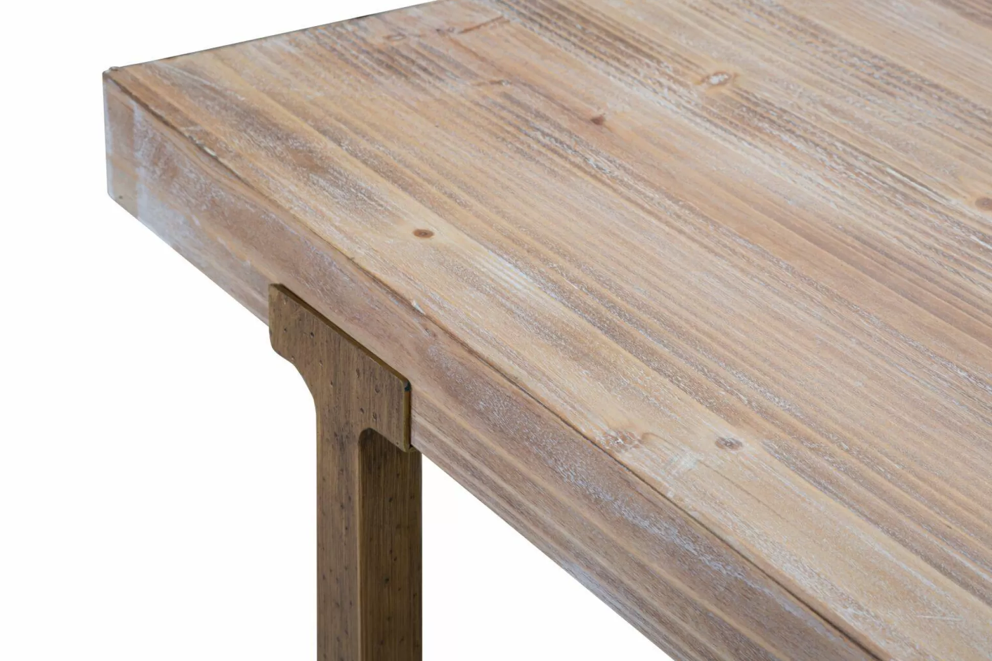 Dmora Tavoli Fissi<Tavolo fisso Kazimir, Oro e Marrone, 180x90 h78 cm