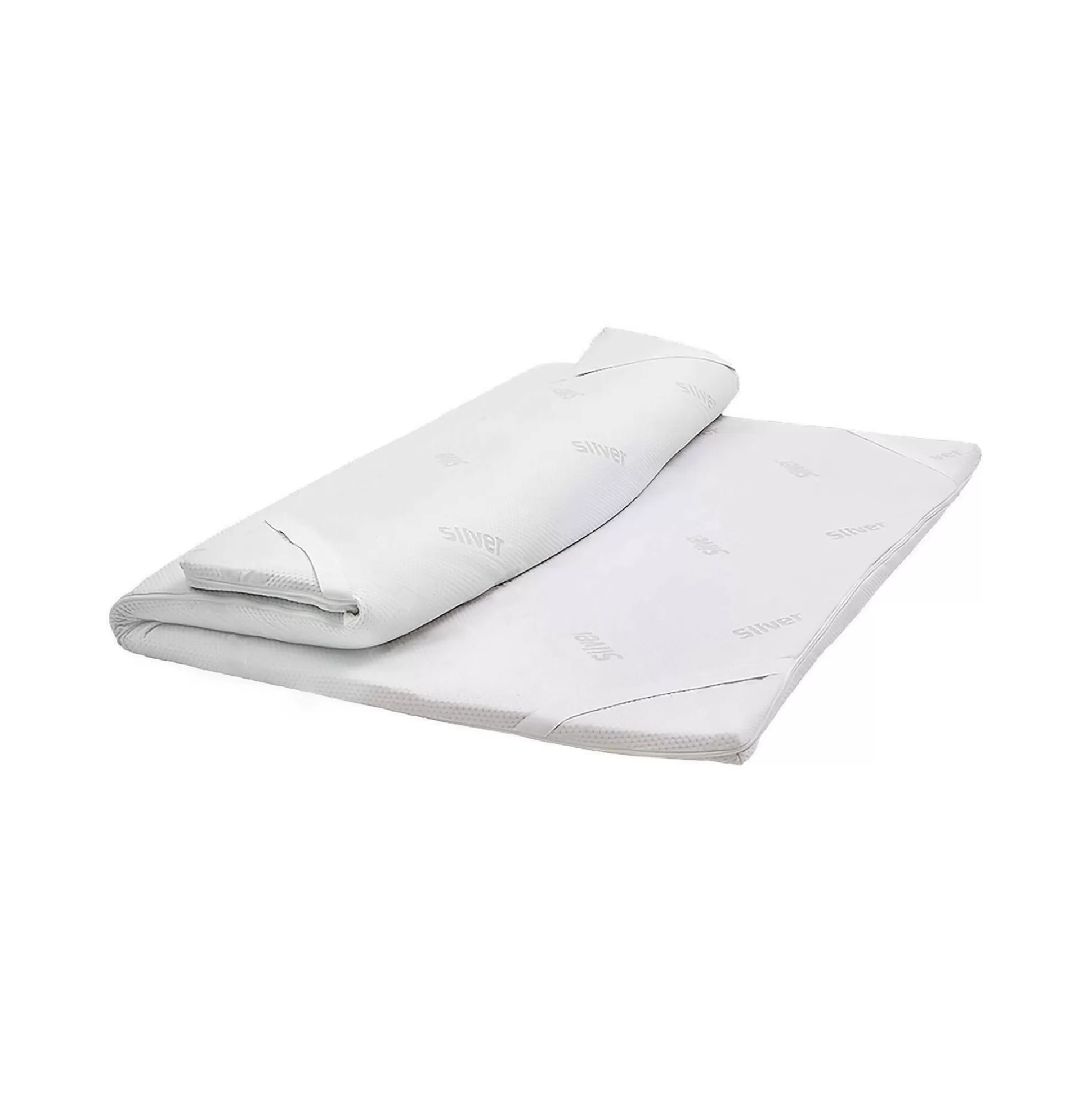 Dmora Topper Piazza E Mezza<Topper piazza e mezza Adalpina, 100% Made in Italy, 120x200xh5 cm